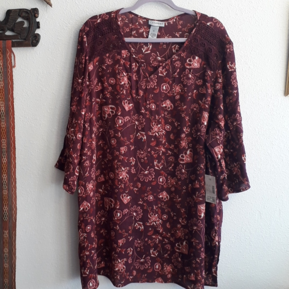 Catherines Boho Floral Tunic